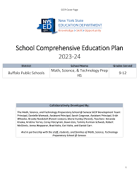 School Comprehensive Education Plan
