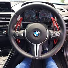pinalloy red alloy steering wheel paddle shifter extension for bmw m3 m4 m5 m6 steering wheel bmw bmw m series