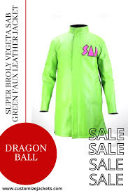 Pay tribute to one of the most powerful saiyan warriors of the universe with our splendid dragon ball super broly hoodie! Dragon Ball Super Broly Vegeta Sab Green Faux Leather Jacket Green Faux Leather Jacket Leather Coat Faux Leather Jackets