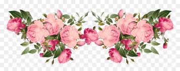 Background, vector illustration, greeting spring garden grass and flowers border. Flower Flowers Crown Flowercrown Pink Pinkflower Vintage Flowers Border Png Transparent Png Vhv