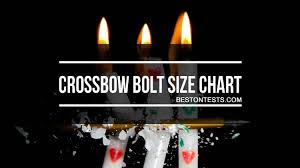 The Only Crossbow Bolt Size Chart You Are Going To Need