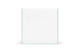 Shrimp cube is 2.5 us gallons. Uns 20c 2 Gallon Ultra Clear Rimless Aquarium Buce Plant