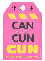 Cun Cancun Airport Pink Style By Airport Sticker Redbubble Cancun Airport Pink Fashion Cancun