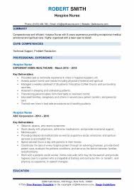 Hospice Nurse Resume Samples Qwikresume