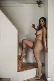 Eva Lovia - Stairs and Stockings | Web Starlets