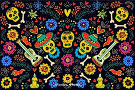 Dia De Los Muertos Badge Descargar Vectores Premium Manos Dibujo Dia De Muertos Png Decoracion Dia De Muertos