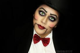 male ventriloquist dummy makeup