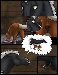 Feral Couples - Stallion Delights] Furry Yiff Comic