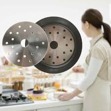 También es posible curar las sartenes de acero inoxidable para darles una superficie antiadherente que evita que la comida se pegue y hace que la limpieza sea mucho más fácil. Placa De Induccion Difusor De Calor De Acero Inoxidable Para Estufa De Gas Electrica Placa De Induccion Placa De Induccion Placa De Cocina Kits De Mantenimiento Cocina