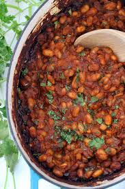 Mexican Baked Beans With Chorizo Bowl Of Delicious