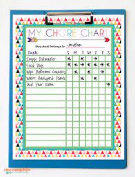 As a retired person, i have time to do social working where i think creating and sharing templates for free are part of them. Free Printable Chore Charts I Should Be Mopping The Floor