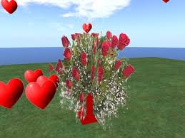 Maybe you would like to learn more about one of these? Second Life Marketplace Red Roses Bouquet With Hearts Coming Out Of It