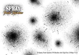 Maybe you would like to learn more about one of these? 20 Spray Paint Splatter Ps Brushes Vol 1 Grunge Photoshop Brushes Brushlovers Com