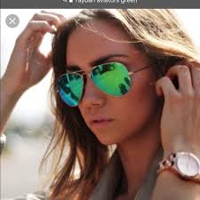 Ray Ban classic aviators- green. Great condition