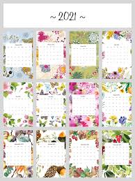 Free printable 2021 monthly printable calendar if you want to plan your each month of 2021 without putting in much efforts then you should certainly consider the printable monthly calendar. 2021 Calendars By The Month Free To Print And Use