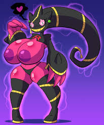 Rule 34 - Assimilation Banette Female Huge Breasts Implied Transformation  Jessie (pokemon) Long Sleeves Nipples Panties Pokemon Post Transformation  Prinnydood Shrug (clothing) Smile Thick Thighs Thighhighs Transformation |  6863745