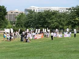The senate and the house of representatives have met. File Demonstation Against North Korea Dictatorship Capitole Washington D C July 2012 Jpg Wikimedia Commons