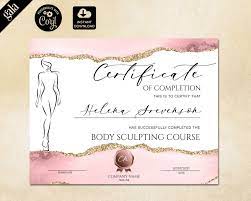 Put our years of experience to work for you. Body Sculpting Certificate Of Completion Fitness Certificate Etsy In 2021 Body Sculpting Soap Labels Template Custom Soap Labels