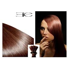 Le brun est la deuxième couleur de cheveux la plus fréquente chez les humains après le noir. 200 Meches Extensions N 33 Auburn Cheveux Raides 100 Naturels A Froid 50 Cm Cdiscount Au Quotidien
