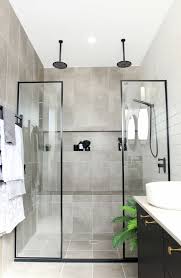 You'll enjoy a bigger shower and it will give an attractive view as you enter the bath. 35 Narrow Bathroom Ideas Wet Rooms Powder Rooms
