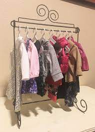 18 inch doll clothes rack. 18 Inch Doll Clothes Rack Think Crafts By Createforless Doll Clothes Hangers Doll Storage Clothing Rack