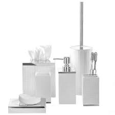 Our soap & liquid dispensers are the perfect tools for cleaning hands, dispensing soap and sanitizer touch free to prevent the spread of germs. Creative Scents Estella 6 Piece Bathroom Accessories Set Includes Decorative Countertop Soap Dispenser Soap Dish Tumbler Toothbrush Holder Tissue Box Cover And Toilet Bowl Brush White Buy Online In Bahamas At Bahamas Desertcart Com Productid