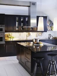 The wooden table along with the wooden cabinets and fixtures are typical of the japanese culture. Ikea Kitchen Ideas Home And Aplliances