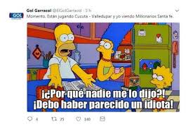 Jun 13, 2021 · millonarios y junior tendrán la chance de definir al primer finalista de la liga betplay dimayor. Memes Del Partido Santa Fe Y Millonarios En La Suramericana Entretenimiento Cultura Eltiempo Com