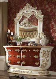 Palazzo 6 Piece Bedroom Set By Homey Design Hd 8019 Ceiling Design Bedroom Bedroom Set Luxurious Bedrooms