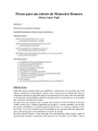 Encuentra todas las noticias de última hora y actualidad en directo sobre monseñor alirio lópez, fotos y vídeos en tiempo real. Lopez Vigil Maria Piezas Para Un Retrato De Monsenor Romero Cuba Iglesia Catolica
