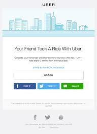 Uber Sent This Email With The Subject Line Good News You Just Earned A Free Ride Read About This Emai Best Email Email Marketing Inspiration Mailing Design