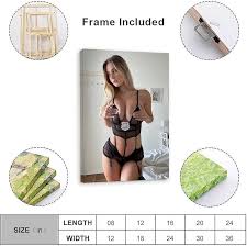 Italian Sexy Beauty Model Laura Sommaruga Figure Portrait Poster 2 Canvas  Art Wall Poster Printing Office Bedroom Aesthetic Poster Living  Room12x18inch(30x45cm) Frame-style : Amazon.ca: Home