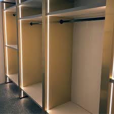 Under cabinet led light kit contains 3 dimmable strip lights for lighting up and decorating your room with adjustable brightness, perfect for kitchen cabinet, closet, book shelf, stairs, cupboard, wardrobe, desk at home, office, hotel and so on. Top 50 Best Closet Lighting Ideas Illuminated Interiors