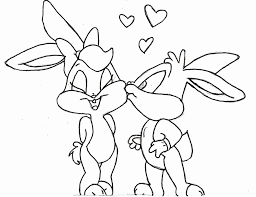Printable baby looney tunes coloring pages for kids. Baby Bugs Bunny Coloring Pages Coloring Home
