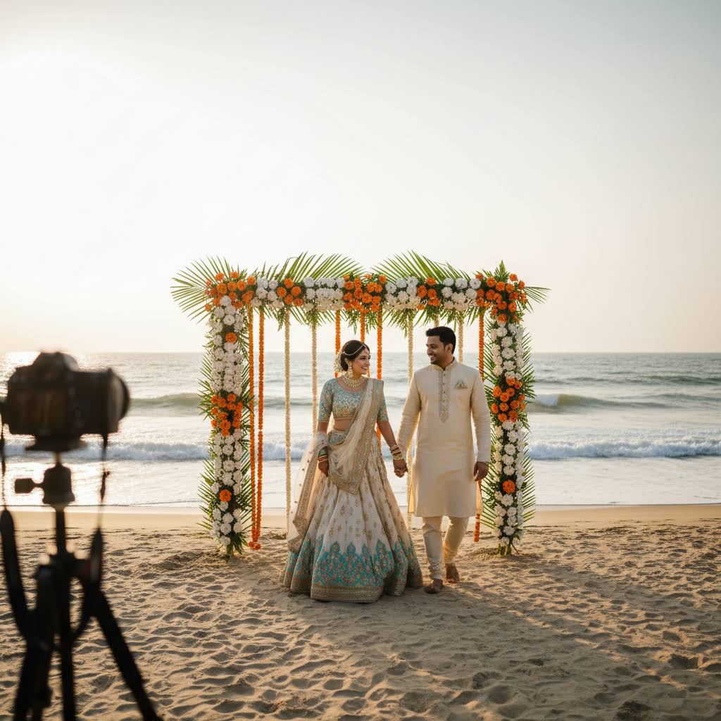 Beach Wedding Photography in Rangiamunda product image