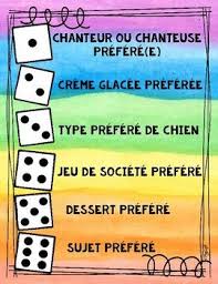 Dice Games French Icebreakers Brise Glace Elementary School Counseling Leadership Activities Ice Breakers
