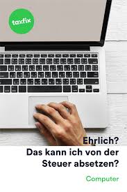 Arbeitnehmer können kosten für das homeoffice steuerlich absetzen, es gibt aber auch steuerliche nachteile. Die Kosten Fur Deinen Computer Kannst Du Von Der Steuer Absetzen Ja Das Ist Richtig Doch Nicht Nur Die Kos Steuertipps Steuererklarung Tipps Steuererklarung
