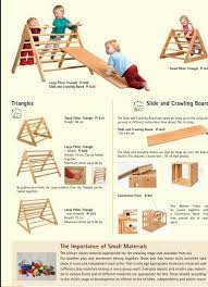 The Pikler Triangle Provides Free Movement Opportunities Like Climbing Sliding And Crawling Montessori Playroom Montessori Room Montessori Toddler