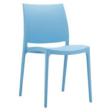 Fill a bucket with hot water and soap. Modern Blue Outdoor Dining Chairs Allmodern