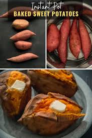 Instant Pot Sweet Potatoes Recipe Cooking Sweet Potatoes Steamed Sweet Potato Sweet Potato Recipes