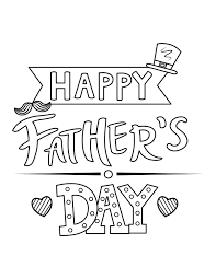 While some countries, such as the united kingdom, india and canada, also celebrate their versions of the holiday on then, others do not. Printable Father S Day Coloring Page