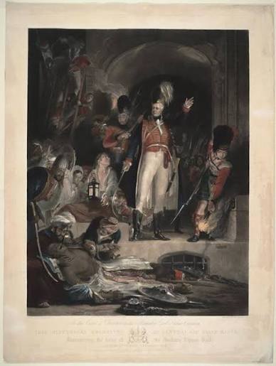 RBSI - GENERAL SIR DAVID BAIRD, DISCOVERING THE BODY OF THE SULTAN TIPPOO SAIB, AFTER STORMING SERINGAPATAM - 1843 Creators and Contributors : Wilkie, David, 1785-1841 (Artist) Burnet, John, 1784-1868 (Engr