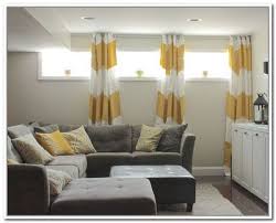 Curtains For Short Windows Google Search Basement Windows Basement Decor Basement Window Treatments