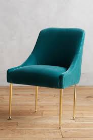 Velvet Elowen Chair Furniture Turquoise Dining Chairs Home Collections