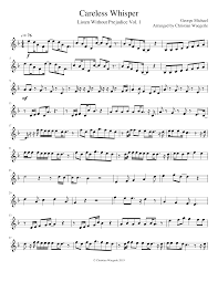 Learn love score for easy guitar tab by george michael in minutes. Careless Whisper George Michael Sheet Music For Oboe Solo Musescore Com