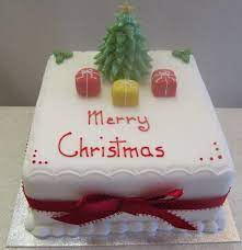 See more ideas about christmas cake, christmas cake decorations, xmas cake. Square Christmas Cake Christmas Cake Christmas Cake Designs Christmas Cake Decorations