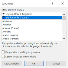 Proofing Language Keeps Changing Solutions How Can I Keep My Microsoft Community