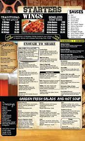 Menu Brewers Restaurant Sports Bar Sports Bar Decor Bar Menu Sports Bar