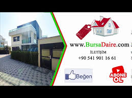 Bursa Nilufer Ozlucede Satilik Mustakil Villa Bursa Satilik Villa Bursadaire Com Youtube