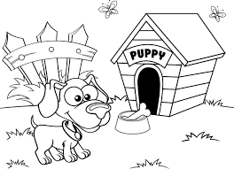 Kleurplaat hond en kat kat en hond huis en boerderijdieren. Kleurplaat Hond Puppy Vitakraft